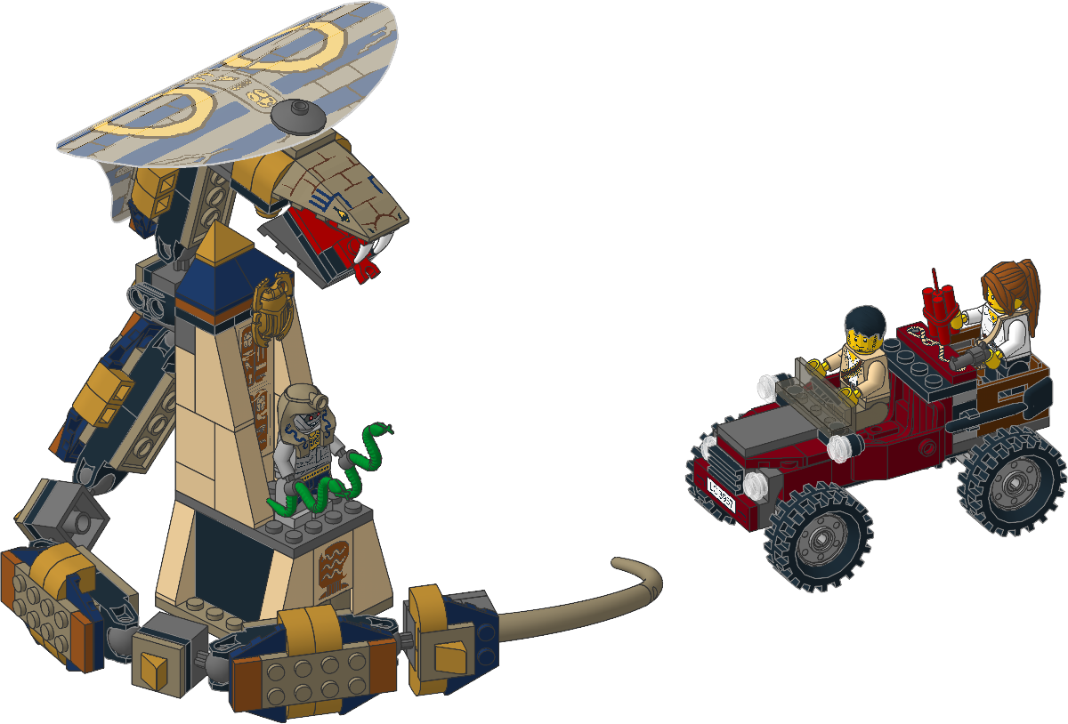 7325-1 - Cursed Cobra Statue