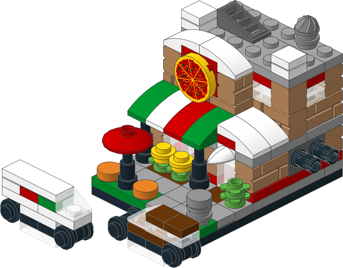 40181-1 - Bricktober Pizza Place