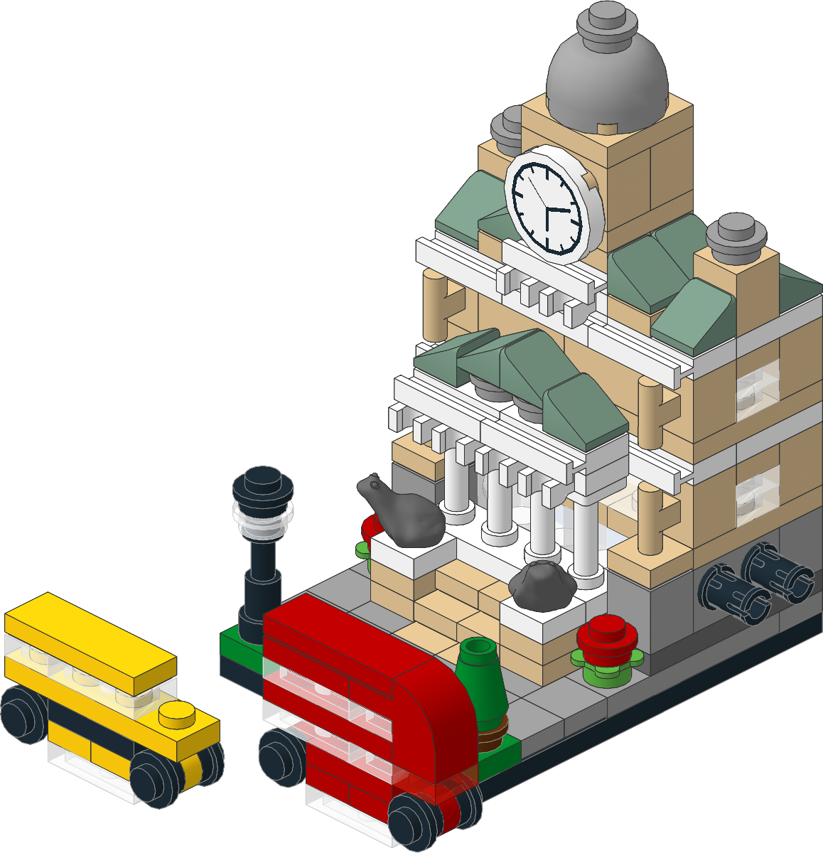 40183-1 - Bricktober Town Hall