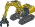 Excavator LDraw model preview