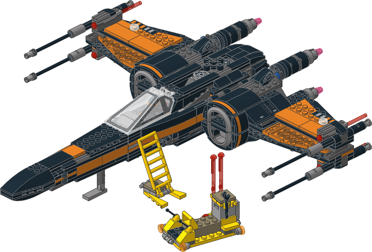 75102-1 - Poe's X-Wing Fighter