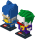 Batman & The Joker LDraw model preview