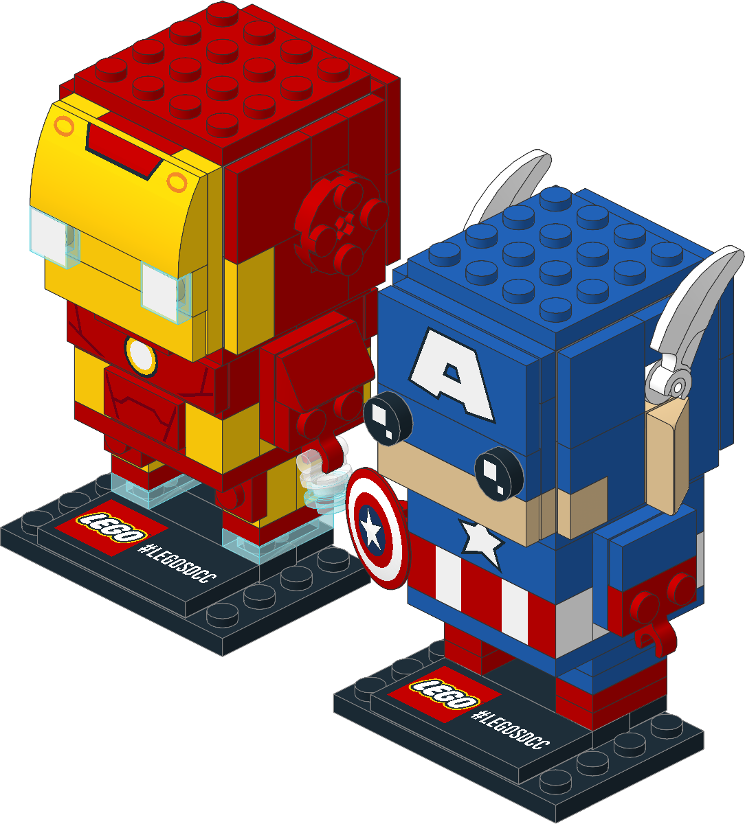 41492-1 - Iron Man & Captain America