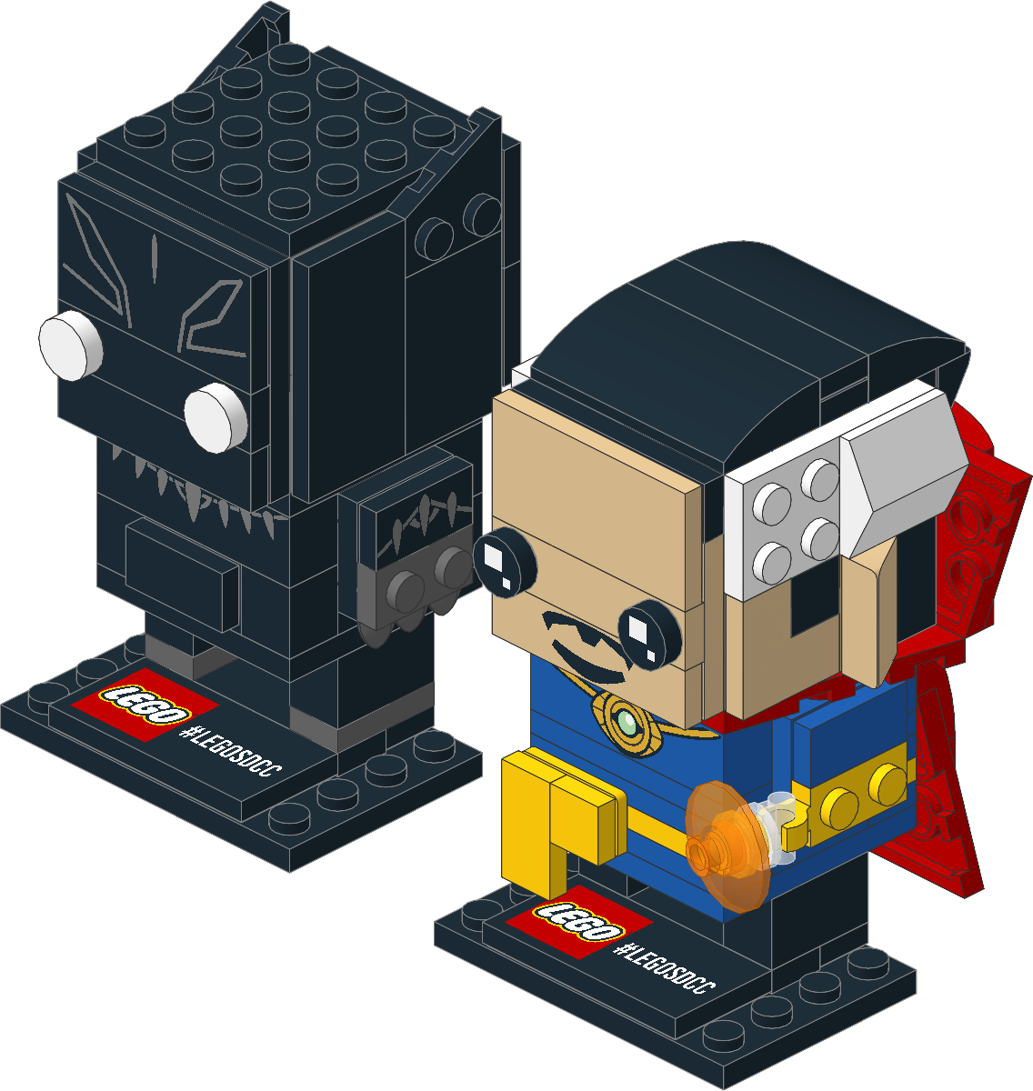 41493-1 - Black Panther & Dr. Strange