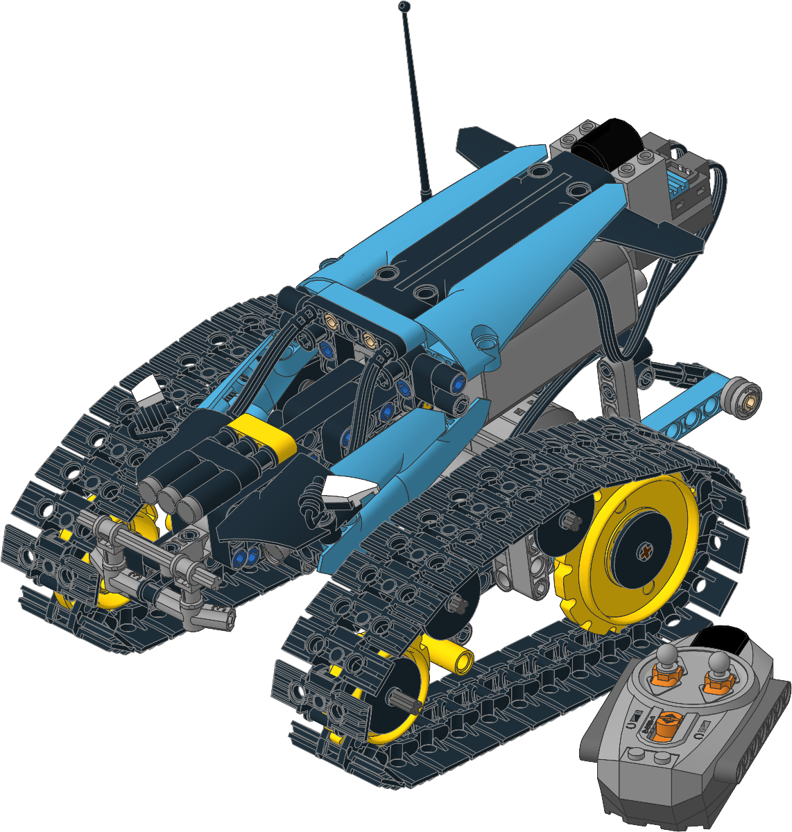 42095-1 - Remote-Controlled Stunt Racer