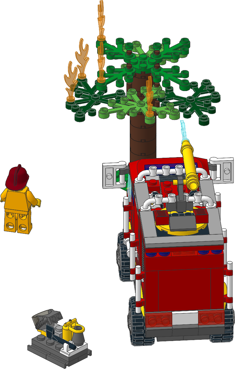 4208-1 - 4 x 4 Fire Truck