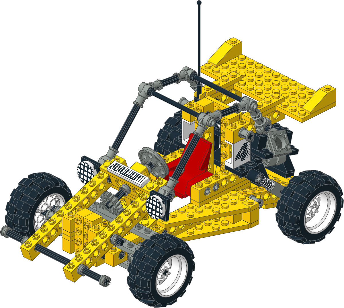 8840-1 - Rally Shock n' Roll Racer