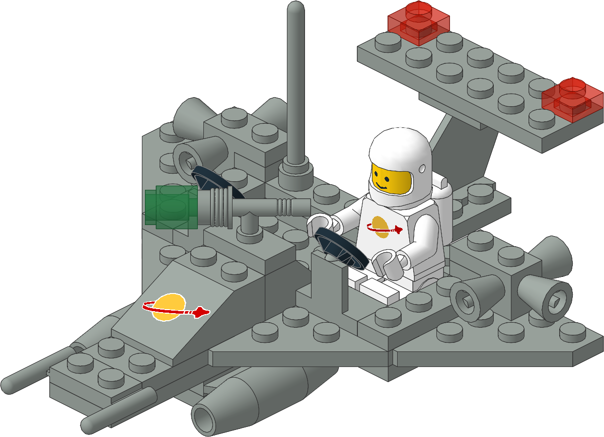 891-1 - Two Seater Space Scooter