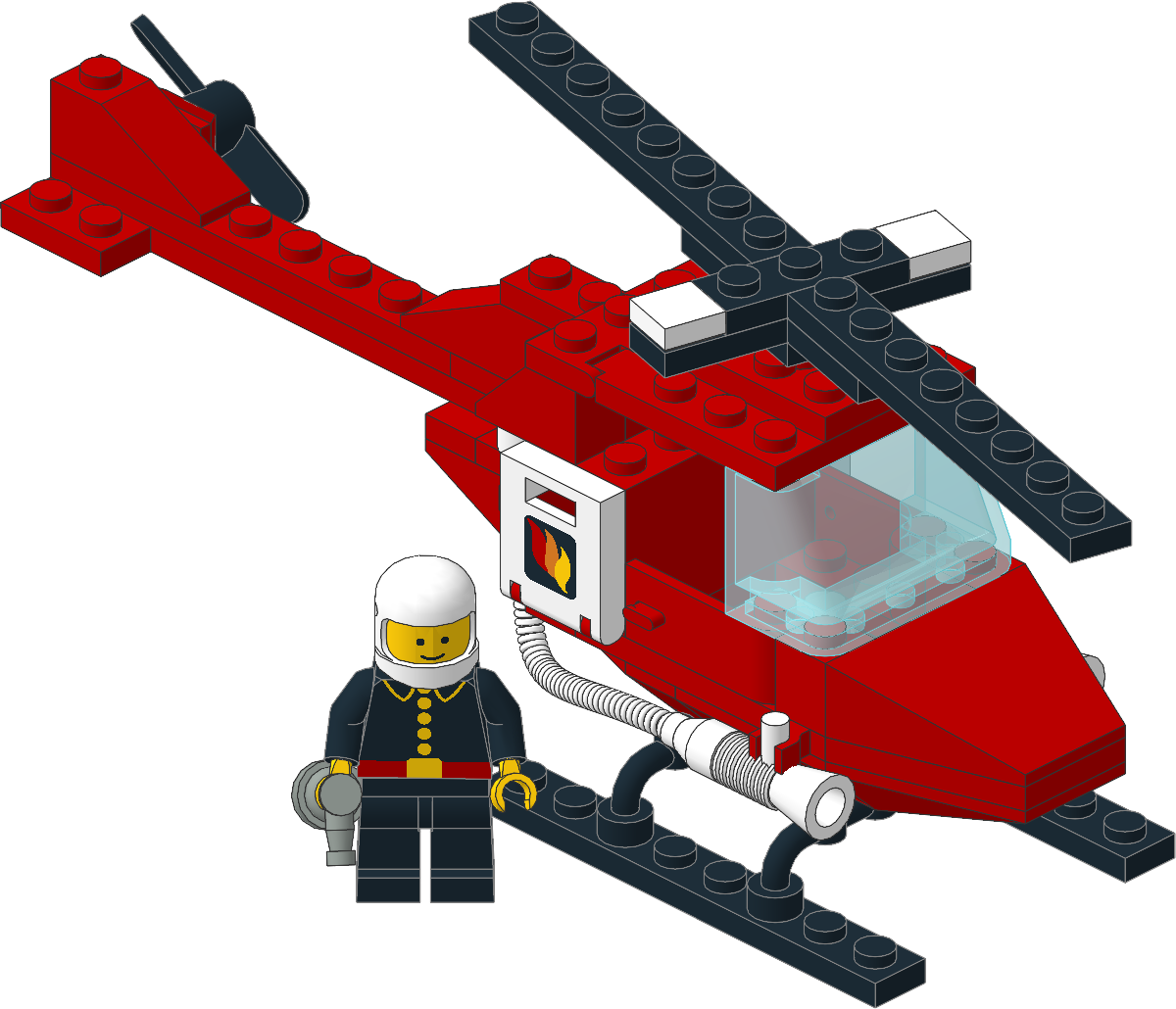 6657-1 - Fire Patrol Copter