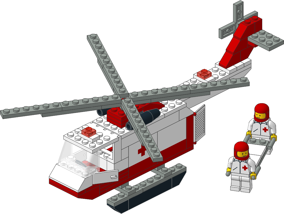 6691-1 - Red Cross Helicopter