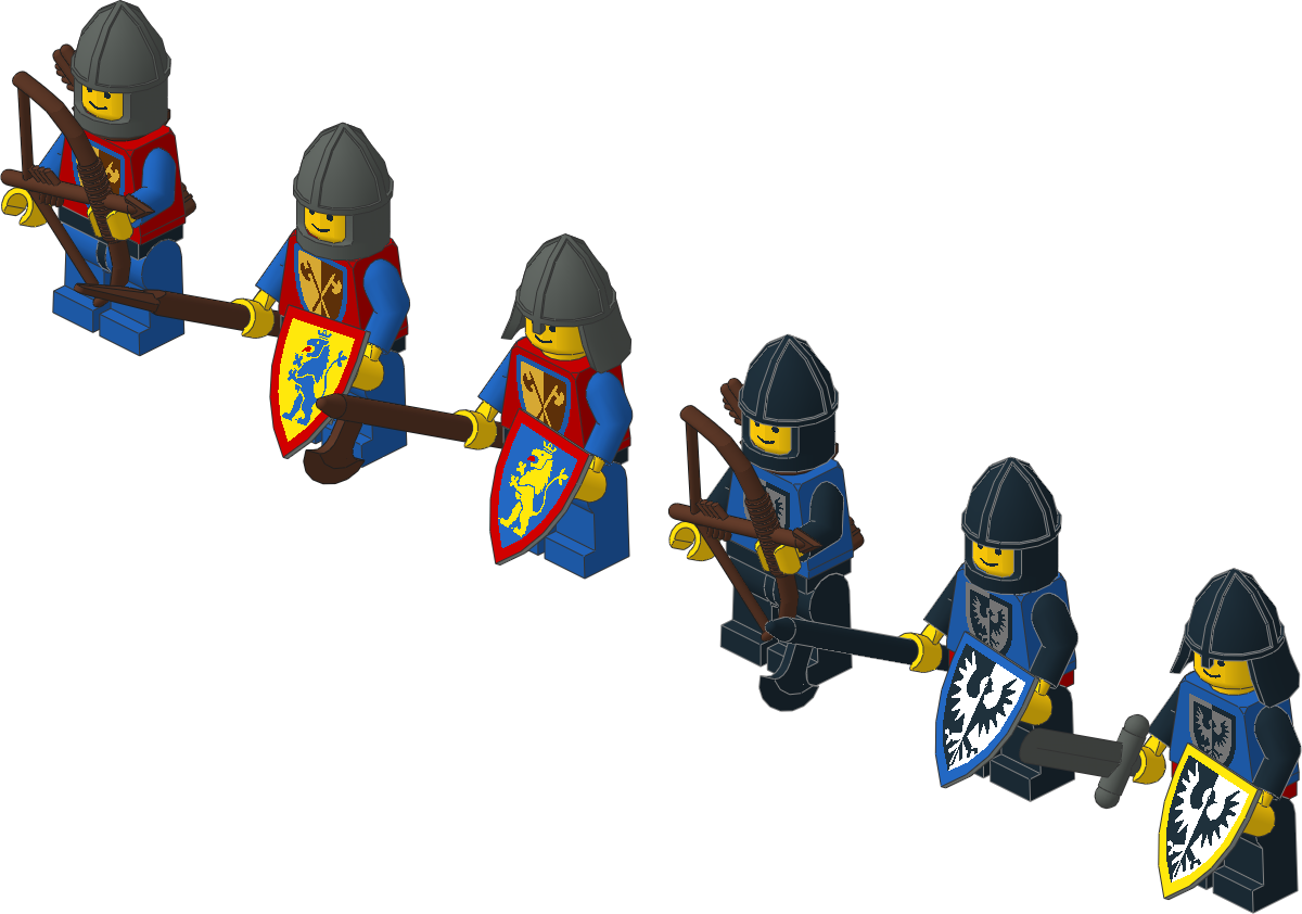 6102-1 - Castle Mini Figures