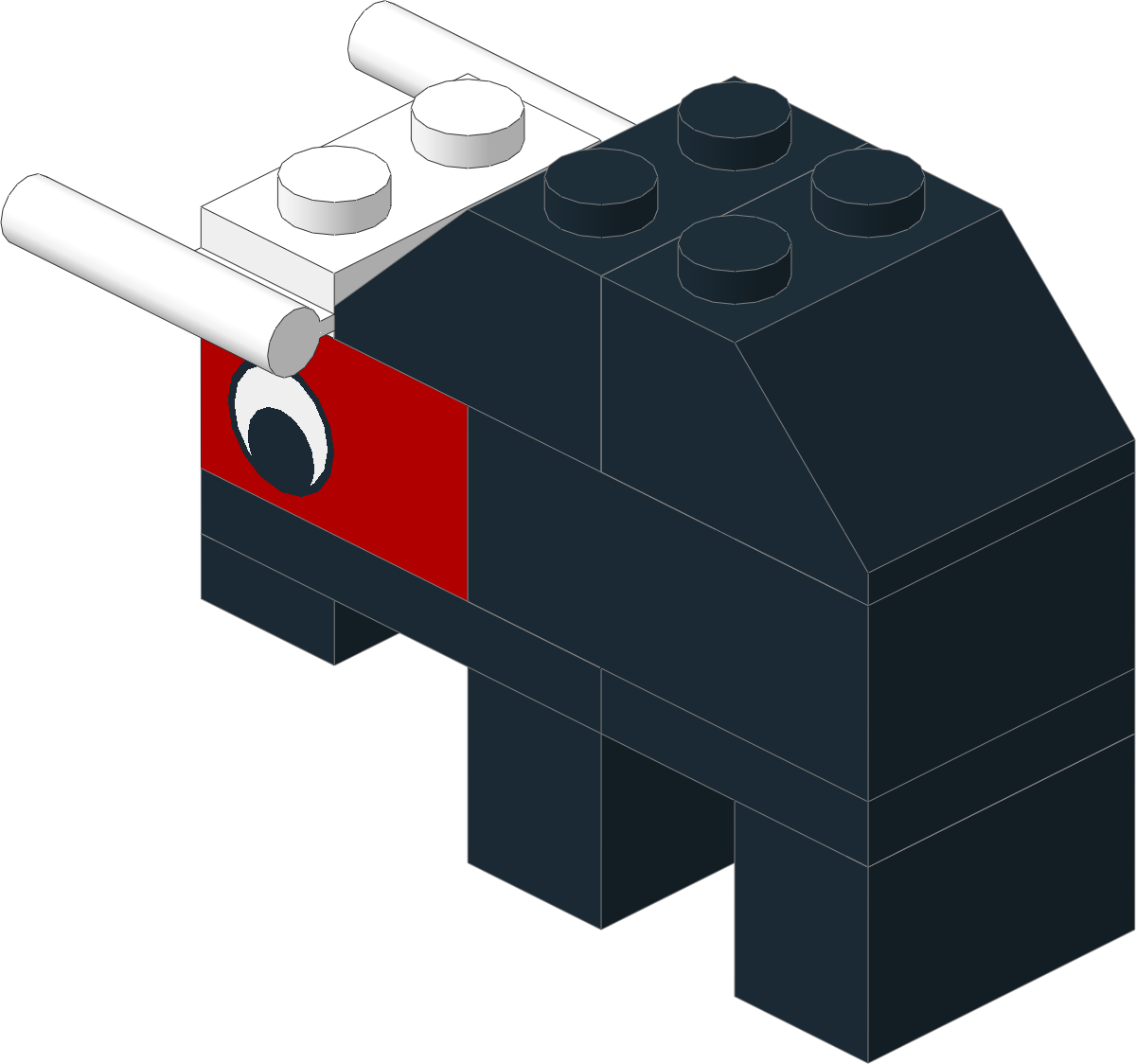 2134-1 - Danone Promotional Set: Bison