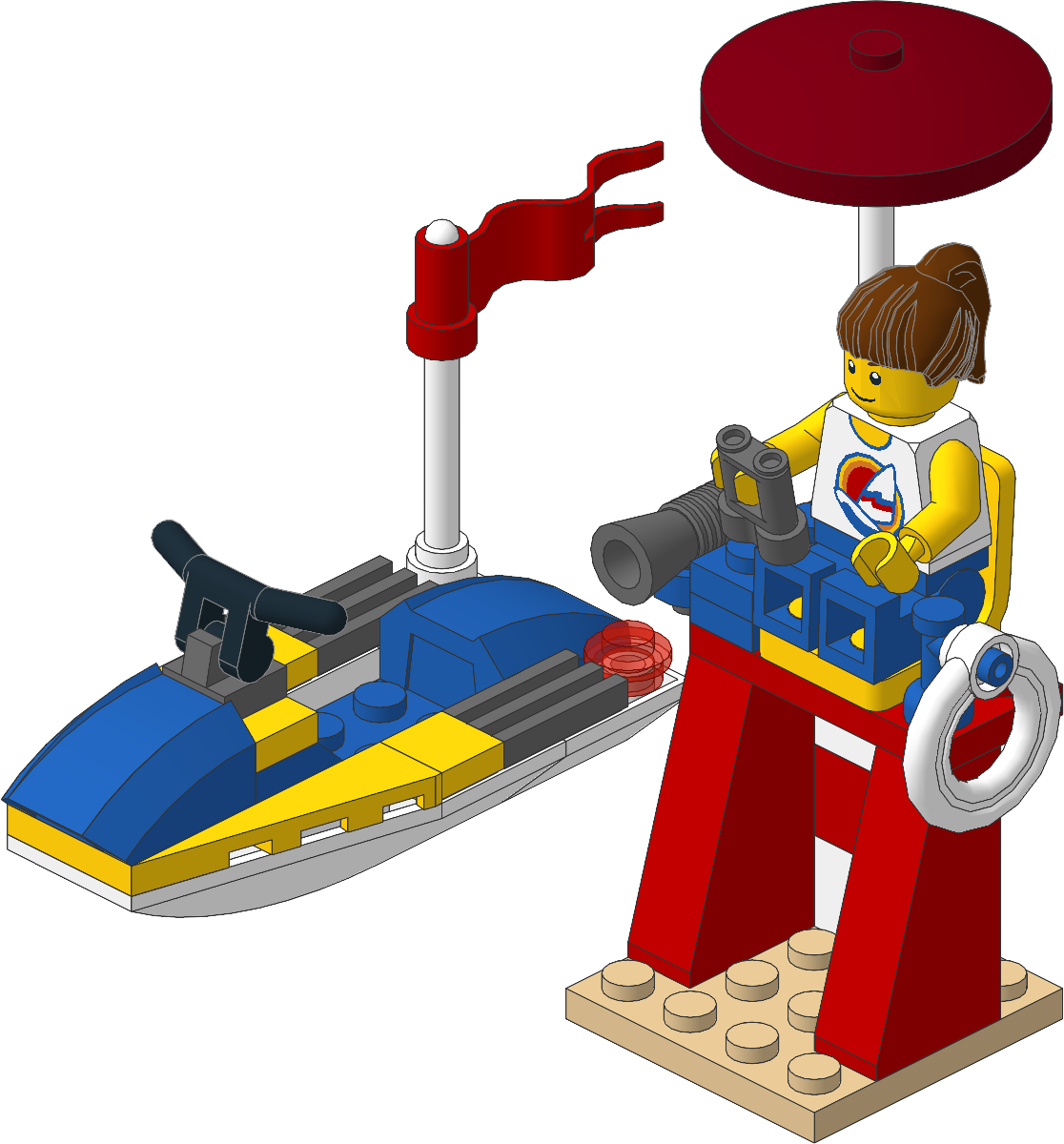 4937-1 - Life Guard - Quick Magic Box Promotional