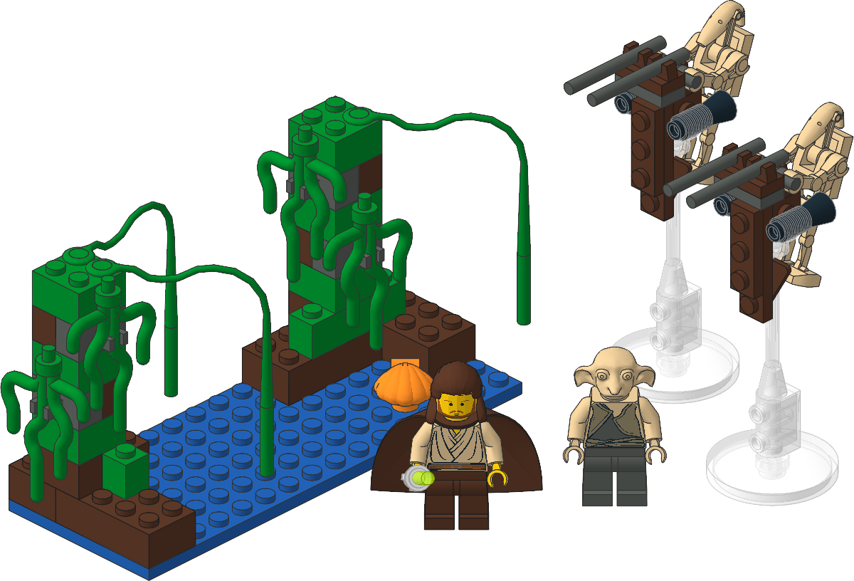 7121-1 - Naboo Swamp