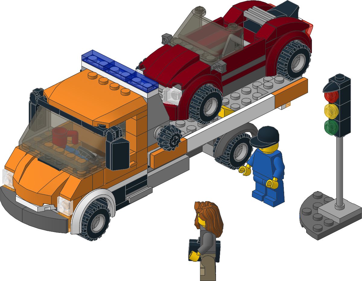 60017-1 - Flatbed Truck