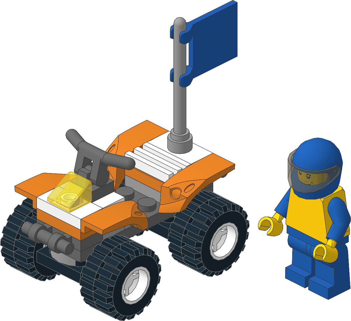 7736-1 - Coast Guard Quad Bike