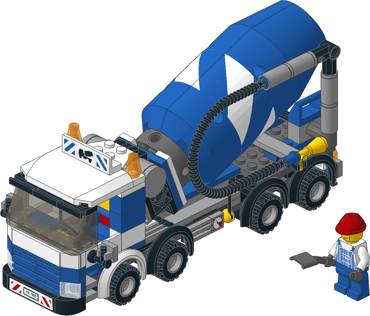 7990-1 - Cement Mixer