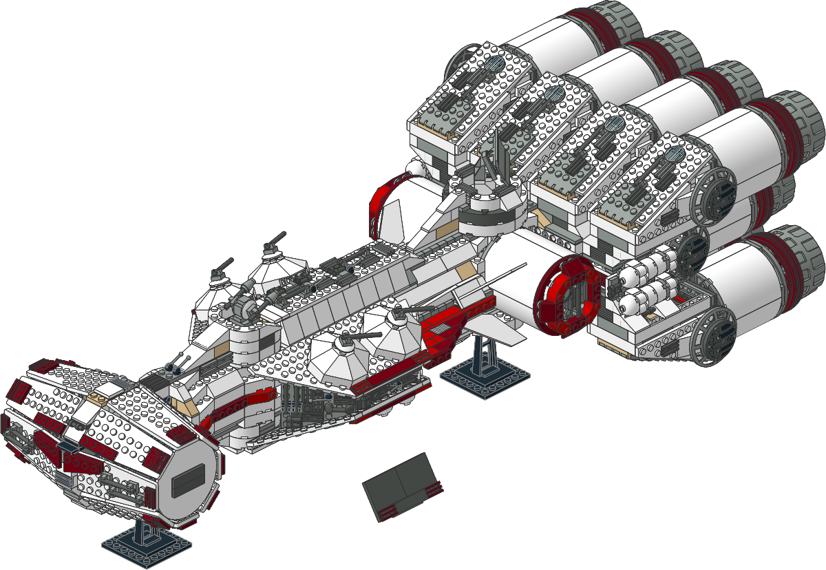 10019-1 - Rebel Blockade Runner - UCS
