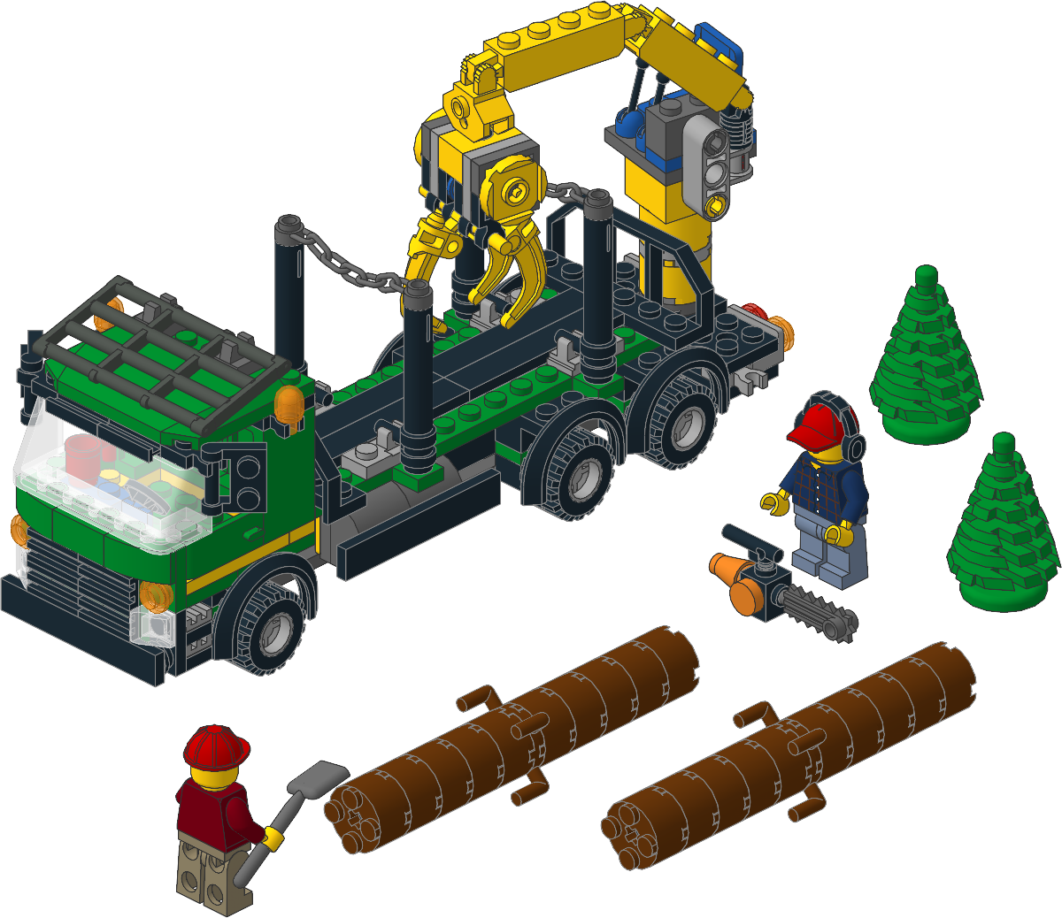 60059-1 - Logging Truck