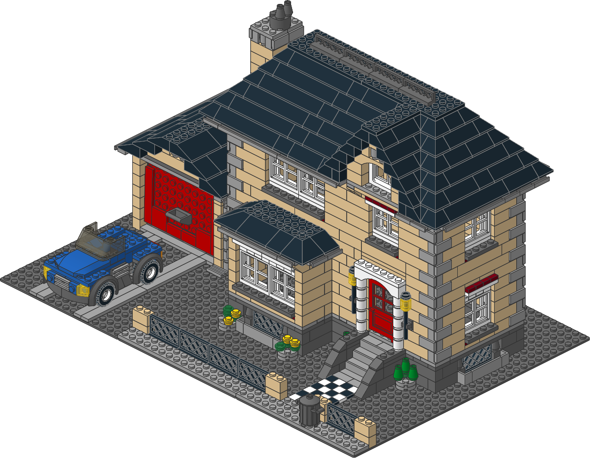 4954-1 - Model Town House