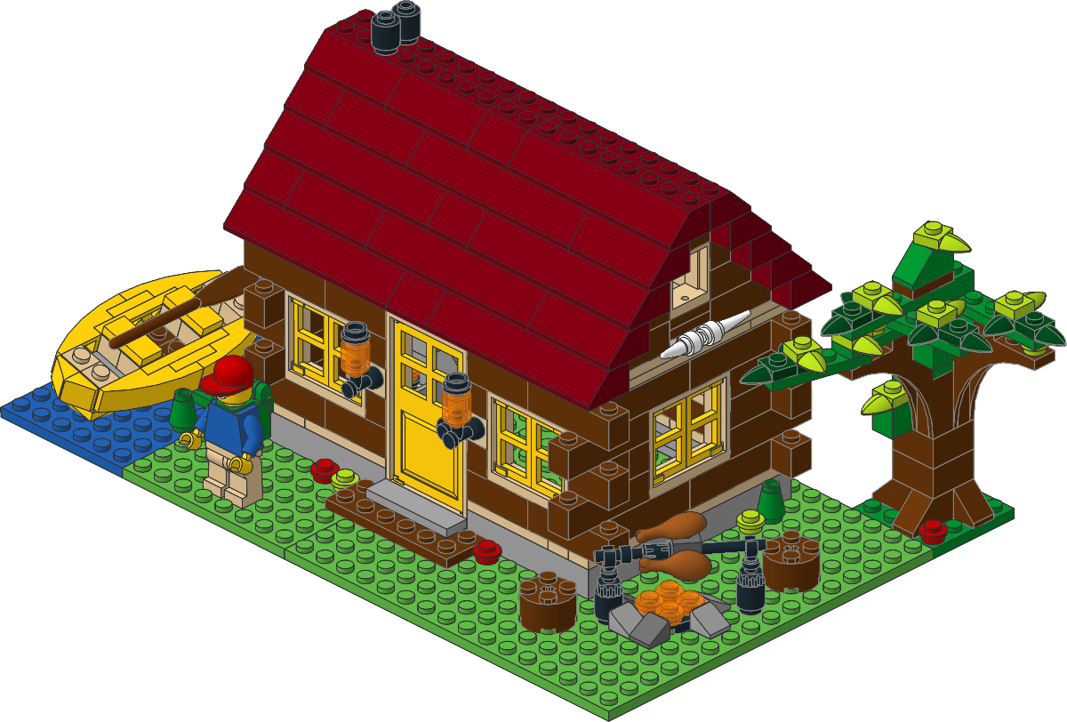 5766-1 - Log Cabin