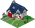 Apple Tree House LDraw model preview
