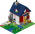 Small Cottage LDraw model preview