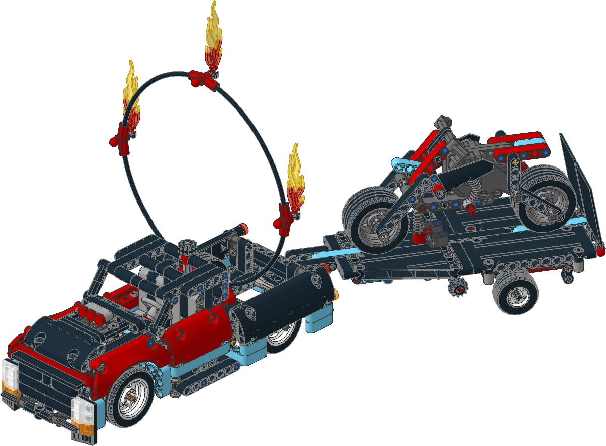 42106-1 - Stunt Show Truck & Bike