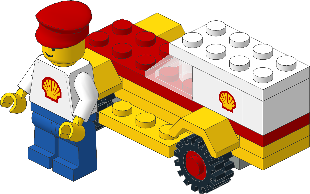 604-1 - Shell Service Car