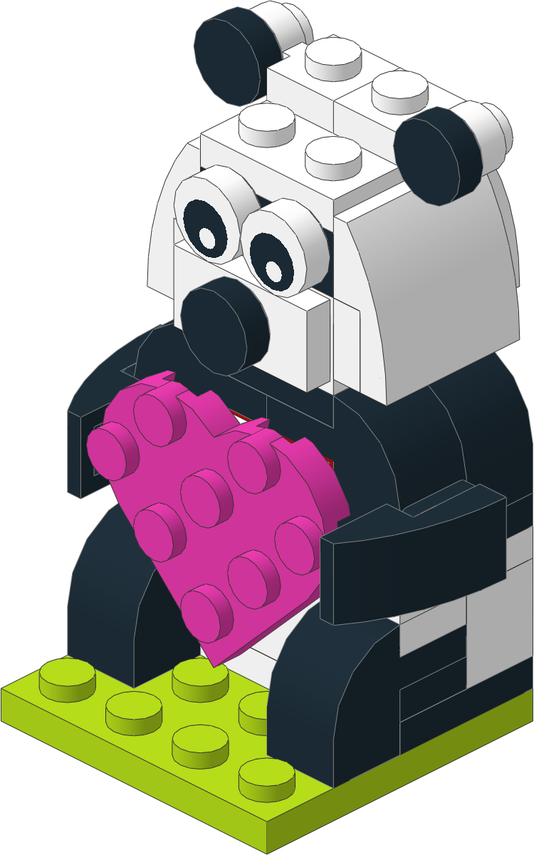 40396-1 - Valentine Panda