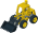 Front End Loader LDraw model preview