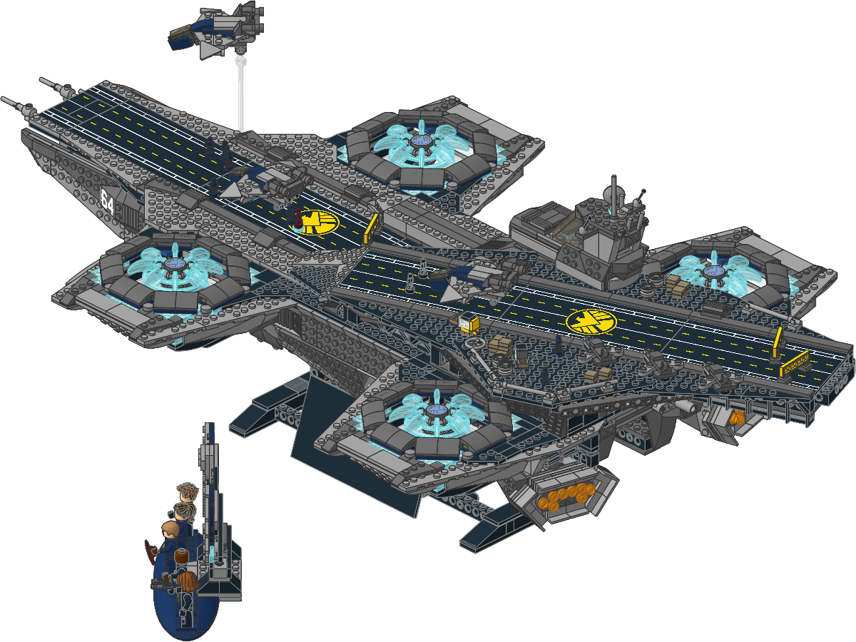 76042-1 - The SHIELD Helicarrier
