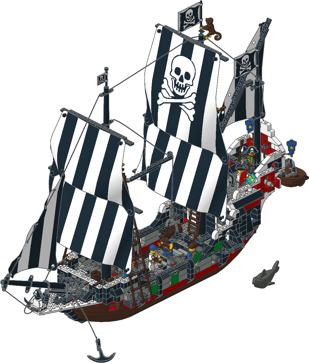 6286-1 - Skull's Eye Schooner