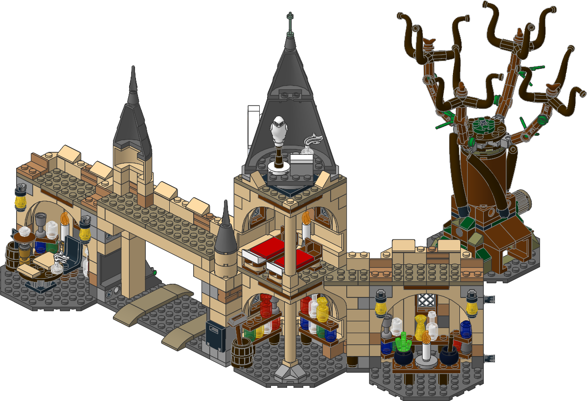 75953-1 - Hogwarts Whomping Willow