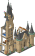 Hogwarts Astronomy Tower LDraw model preview