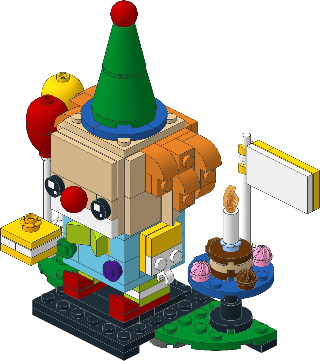 40348-1 - Birthday Clown