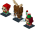 Reindeer, Elf & Elfie LDraw model preview
