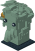 Lady Liberty LDraw model preview