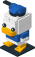 Donald Duck LDraw model preview
