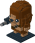 Chewbacca LDraw model preview