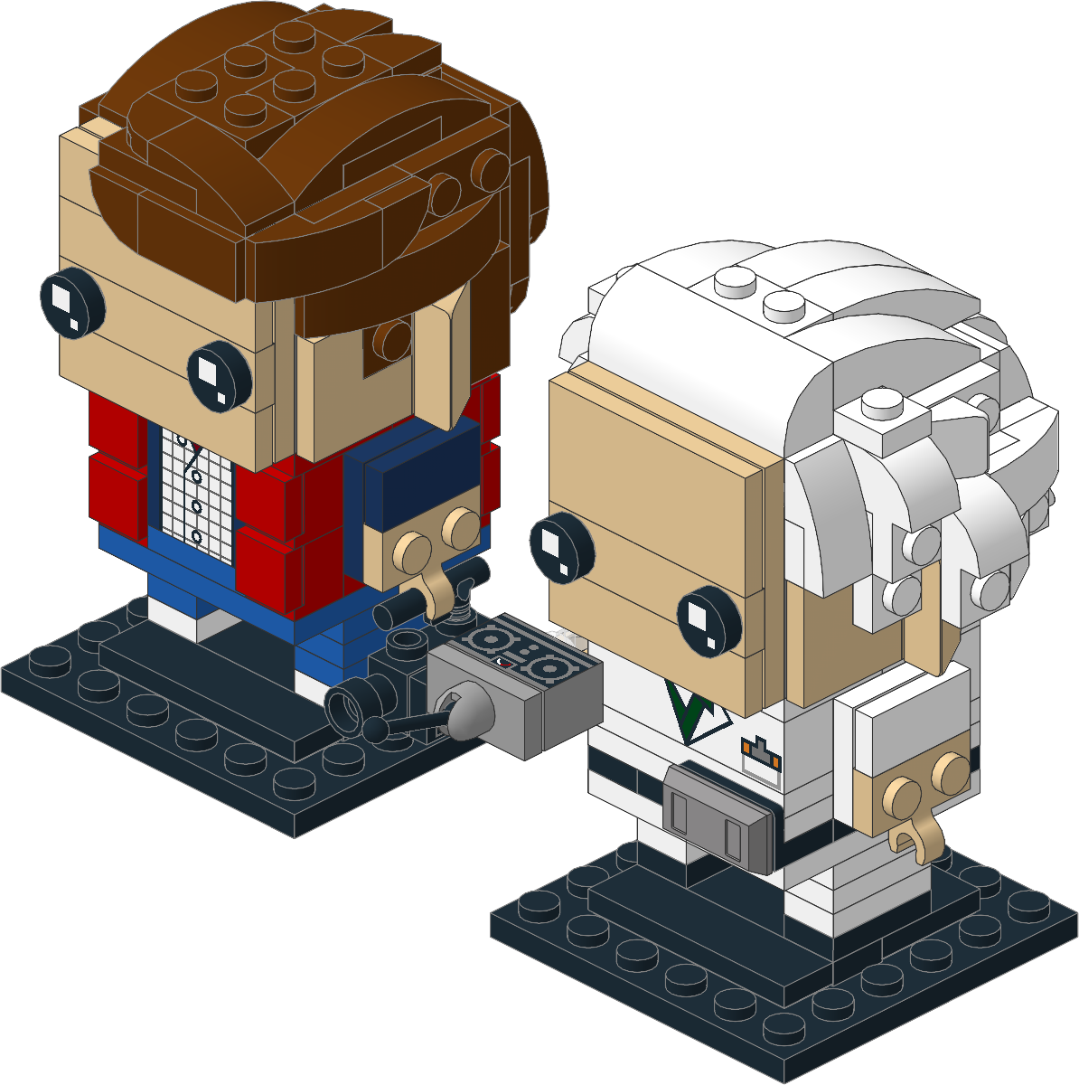 41611-1 - Marty McFly & Doc Brown