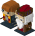 Ron Weasley & Albus Dumbledore LDraw model preview
