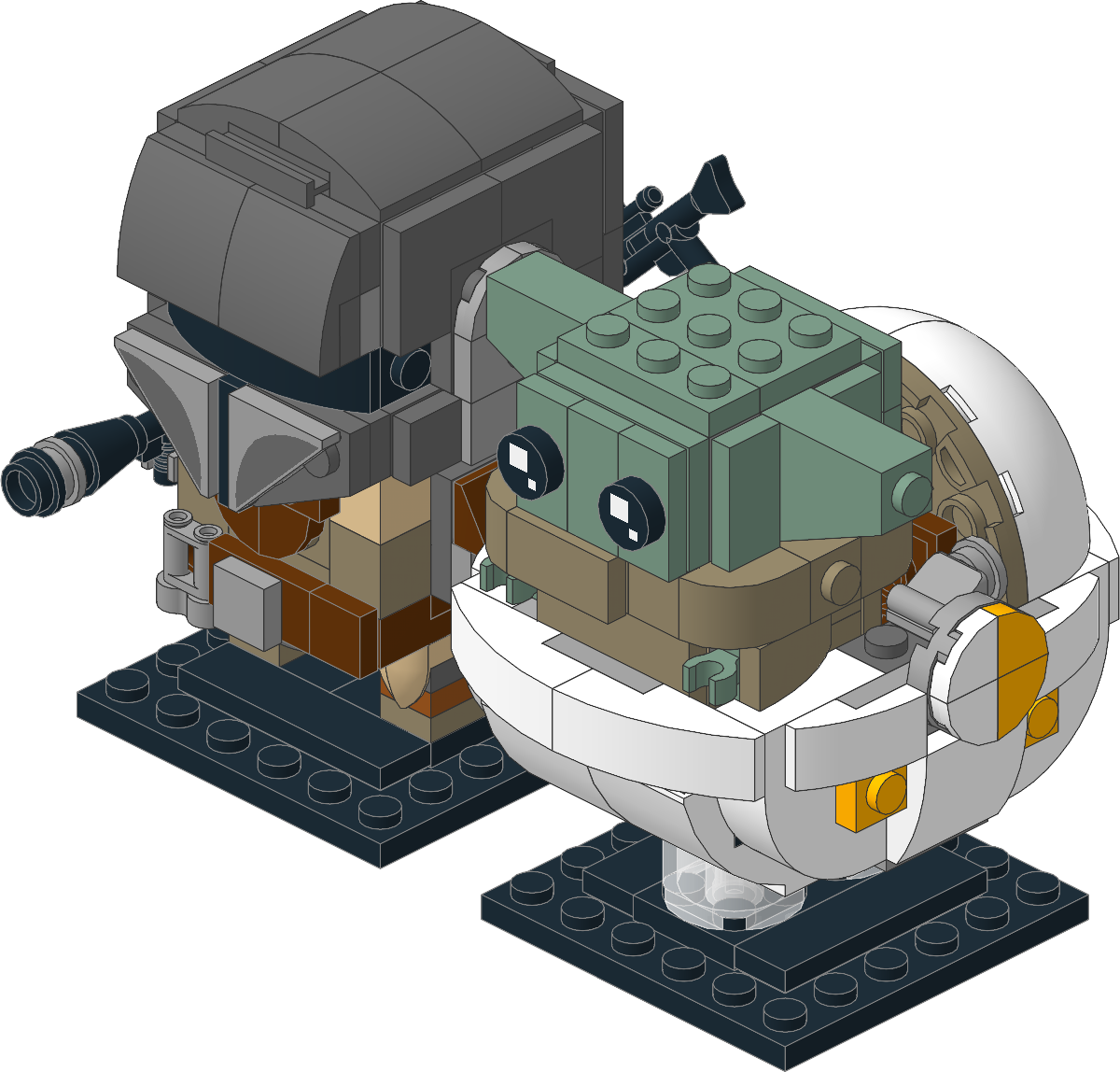 75317-1 - The Mandalorian & The Child