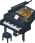 Grand Piano LDraw model preview