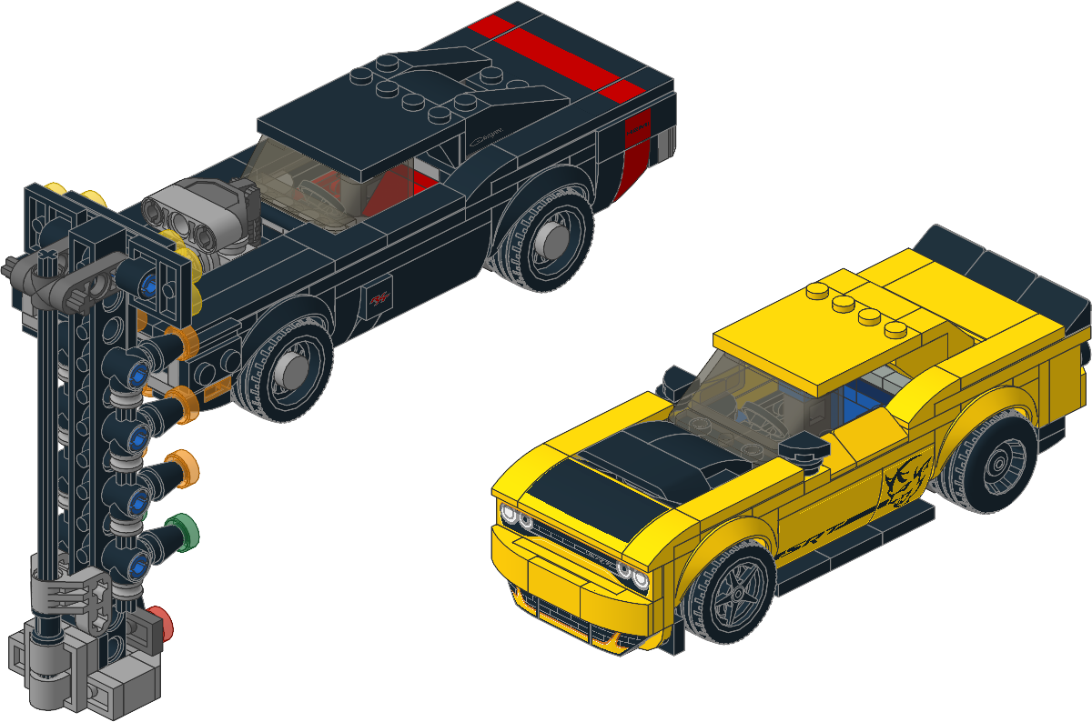 75893-1 - 2018 Dodge Challenger SRT Demon and 1970 Dodge Charger R/T