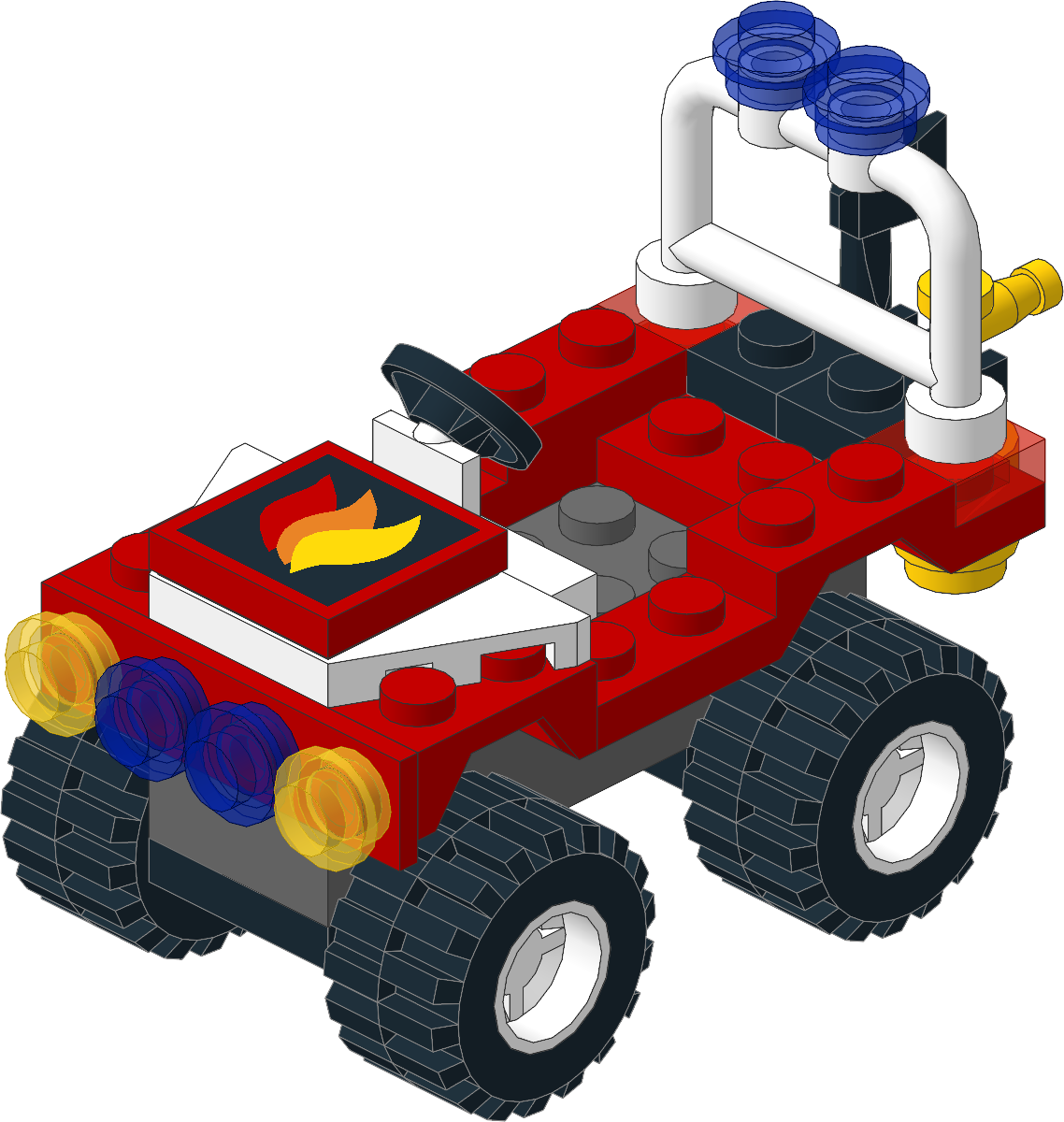 4914-1 - Fire Chief's Car