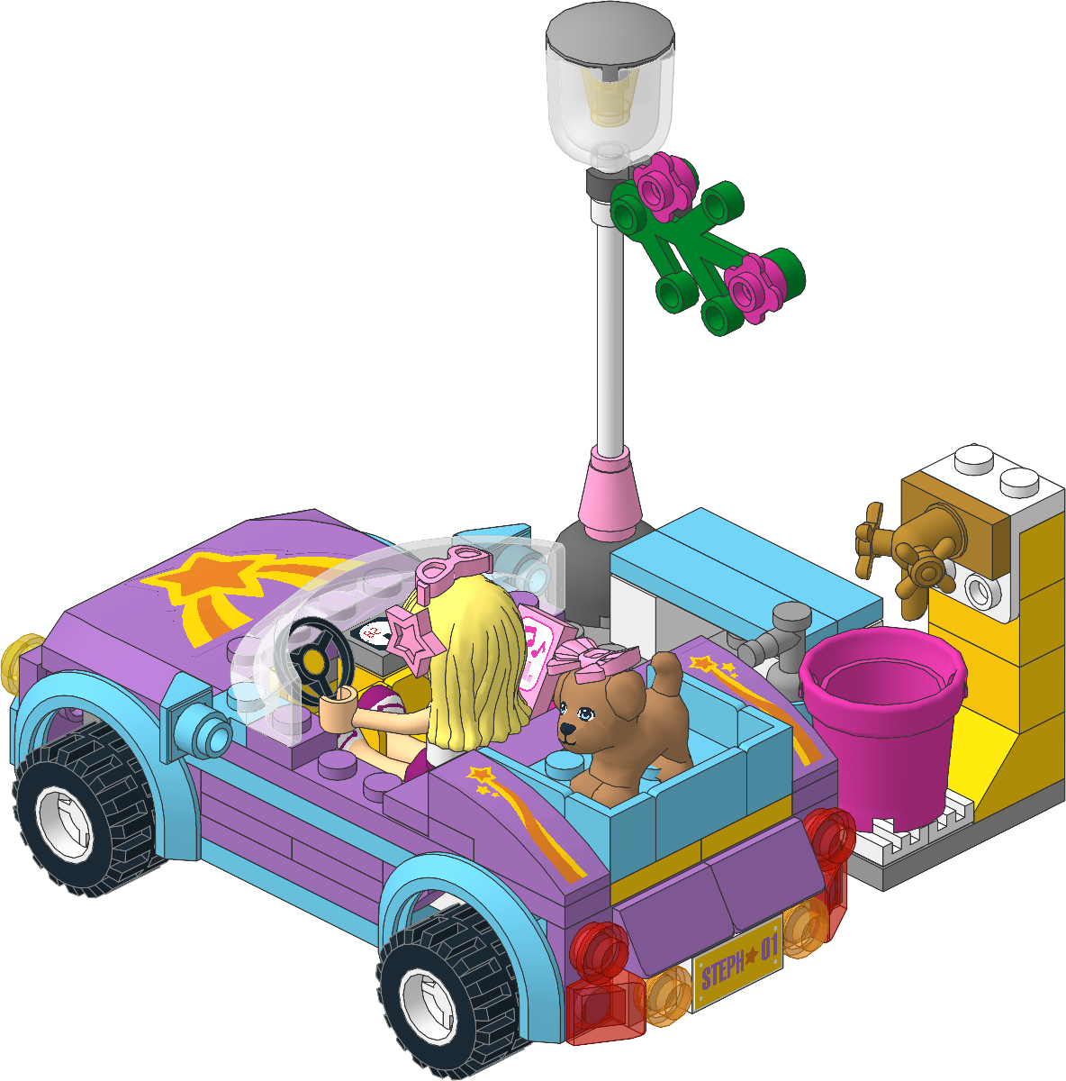 3183-1 - Stephanie's Cool Convertible