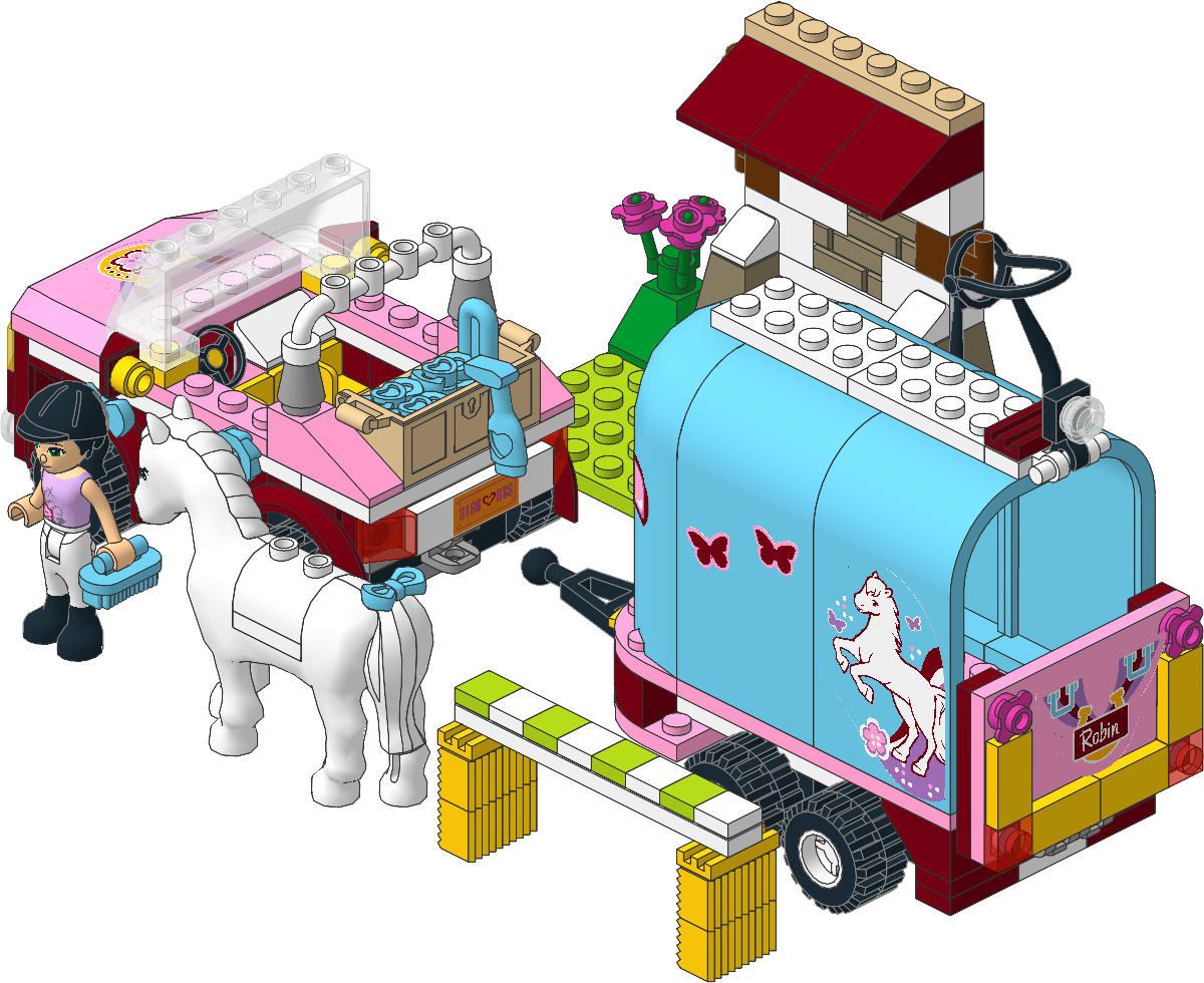 3186-1 - Emma's  Horse Trailer