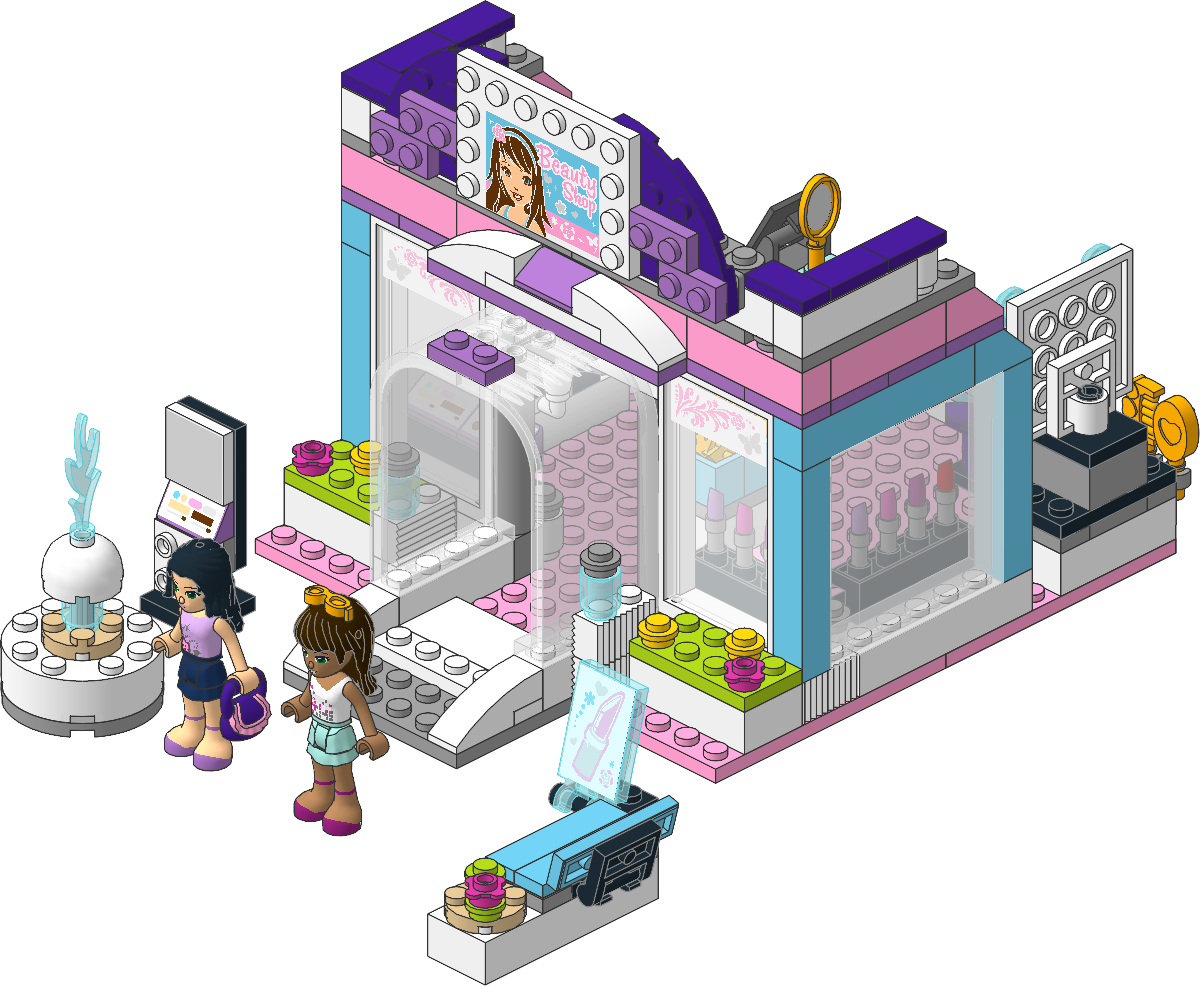 3187-1 - Butterfly Beauty Shop