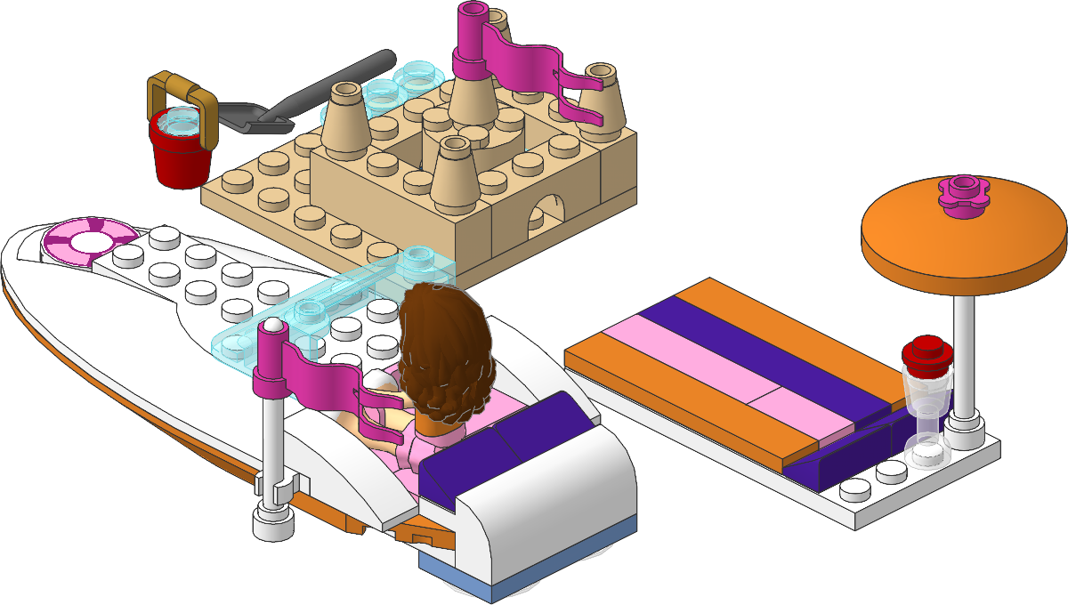 3937-1 - Olivia's Speedboat